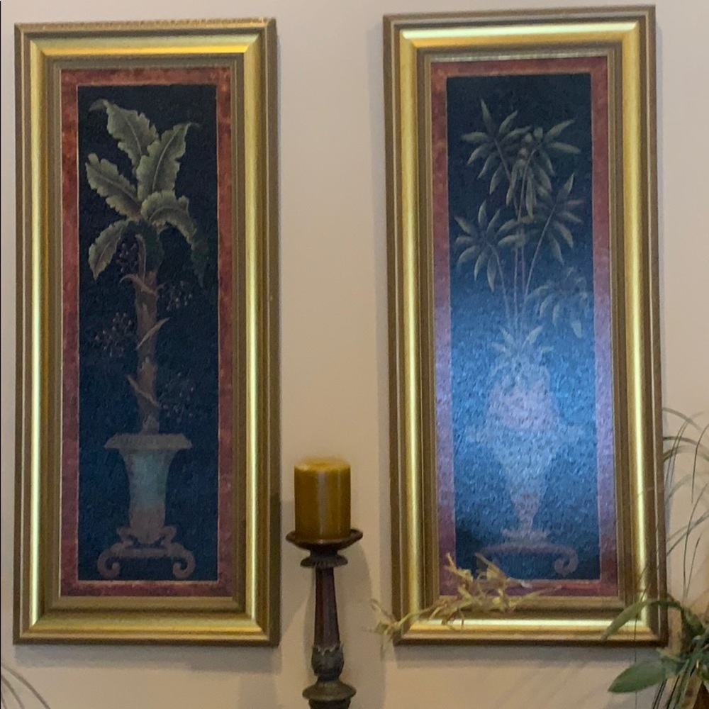 2 Framed Paintings